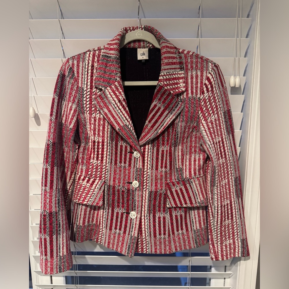 CAbi patchwork Blazer #6028 - Picture 5 of 9